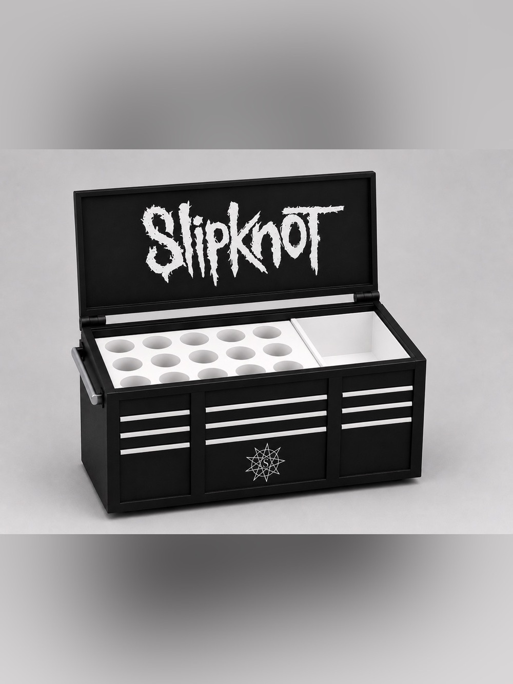Slipknot Mini Toolbox Pen And Trinket Holder Desk Top Organizer